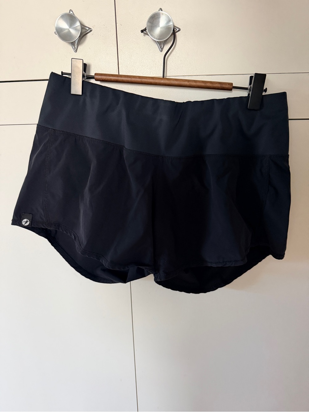 Oiselle Black Athletic Running Shorts